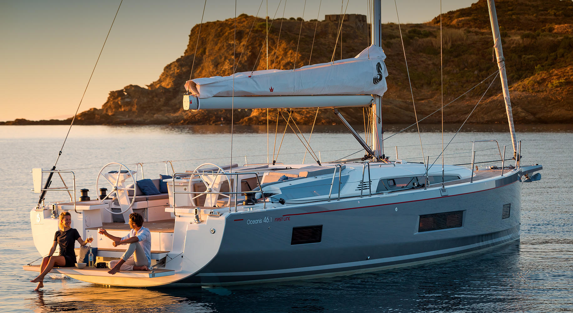 46 foot beneteau oceanis sailboat