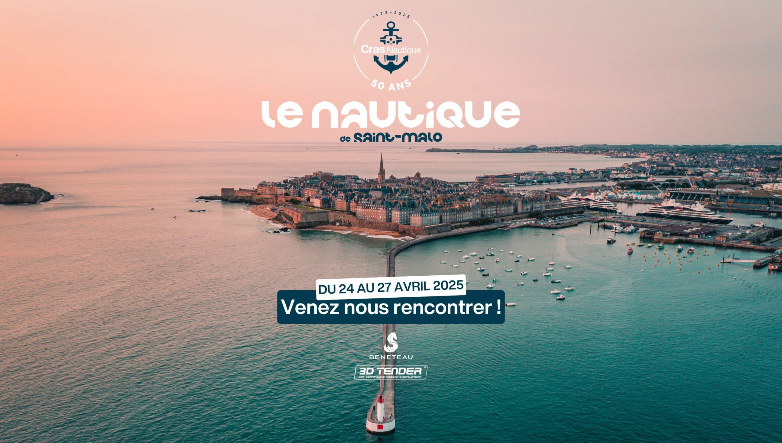 CRAS NAUTIQUE AU SALON NAUTIQUE SAINT MALO