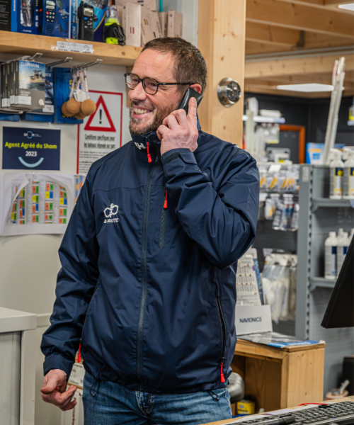 Vincent Chilard, Responsable magasin Cras Nautique
